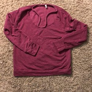 Maroon sweater